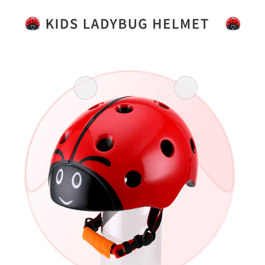 ladybird cycle helmet