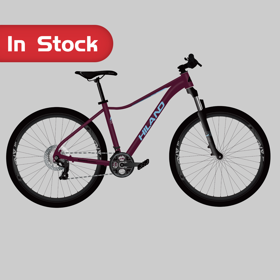  Chinese bike manufacturer 2020 NEW High quality 27.5" HILAND MTB Alloy Frame Mountain Bicycle  Woman